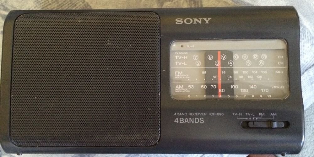 Sony ICF-890 4 Band FM/AM/TV Radio : Amazon.com.au: Electronics