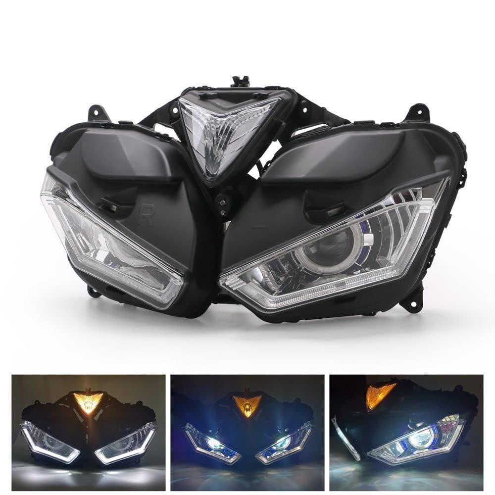 YZF-R3 / YZF-R25 カスタムLEDヘッドライト プロジェクター 1品限り 】YZF-R3 / YZF-R25 カスタムLEDヘッドライト