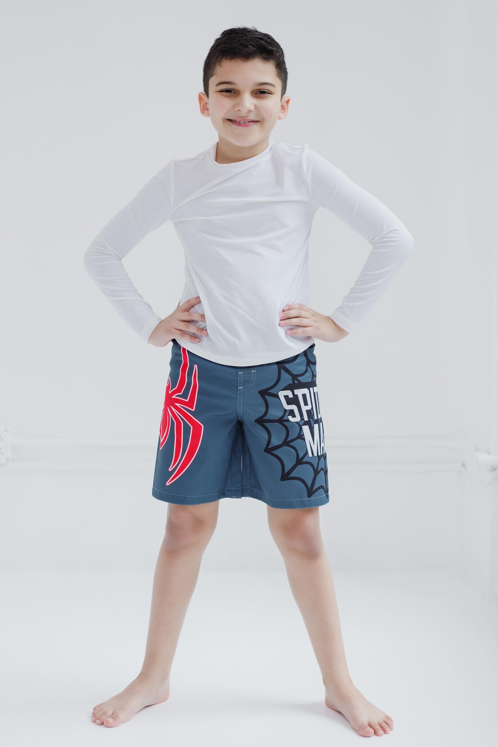 Marvel Avengers Spiderman Toddler Boys Swim