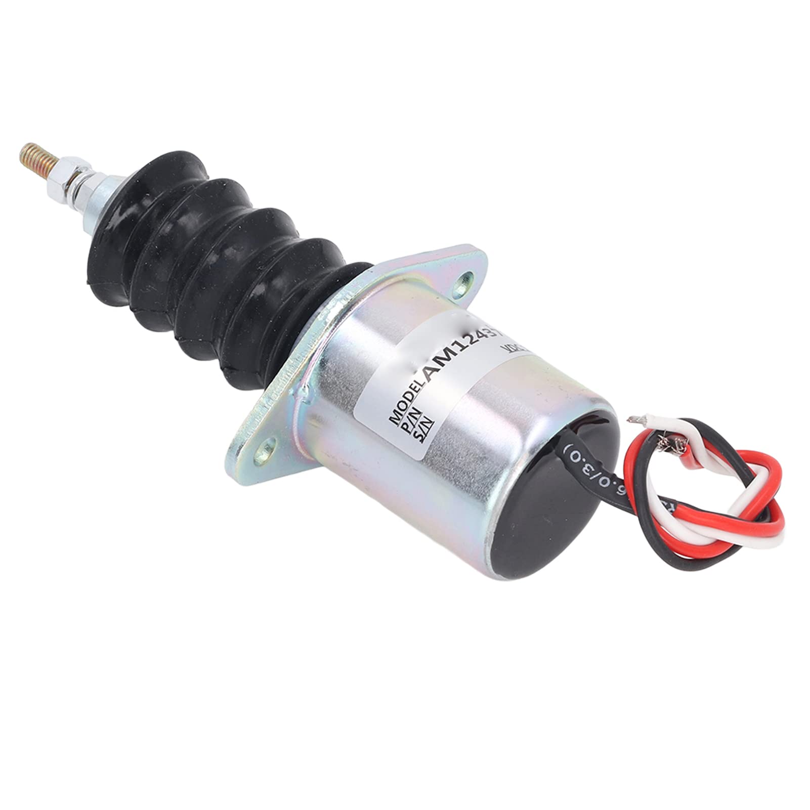 Aramox Electroválvula de Cierre, Válvula de Parada de Motor de Acero