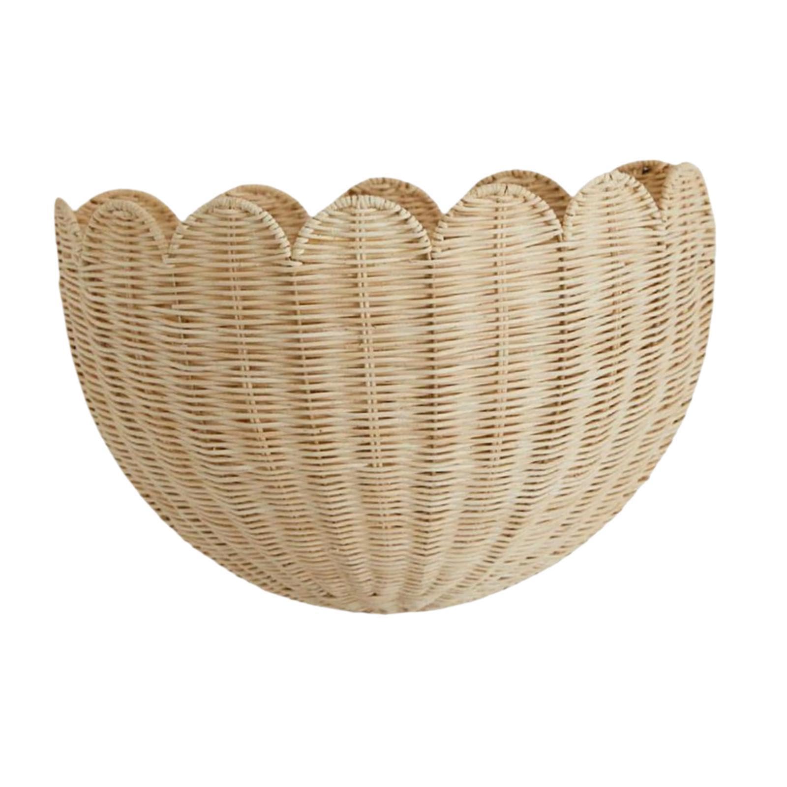 Wiszący kosz na kwiaty do makramy, do użytku w pomieszczeniach, wiszący kosz na kwiaty w stylu boho, dekoracyjny uchwyt na kosz na owoce do ogrodu, na balkon, do łazienki, doniczka