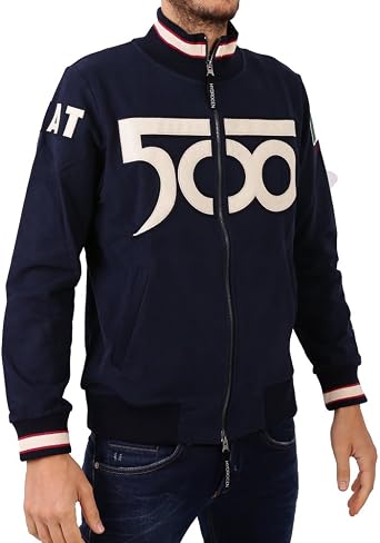 Hydrogen Felpa Uomo Fiat17bluenavy Cotone Blu : Amazon.it: Abbigliamento