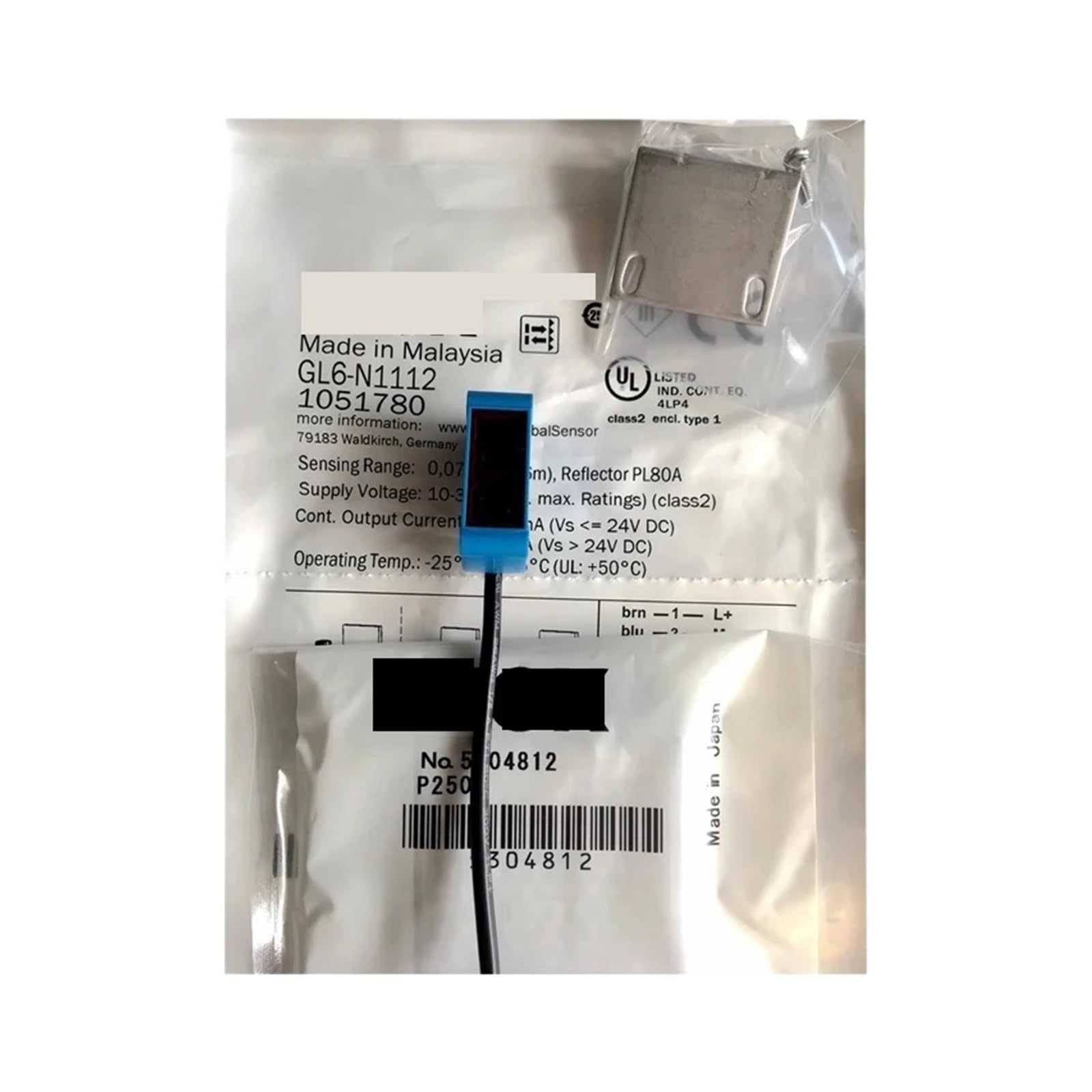 YWZVBSDCS Photoelectric Switch GL6-N1111, GL6-N1112