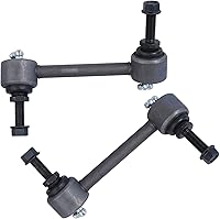 Vista 1842 de Detroit Axle - Kit de suspensión delantera de 10 piezas para Chevy Aveo Aveo5 Pontiac G3 Wave 2 Ready Struts Assembly 2 Enlaces de barra