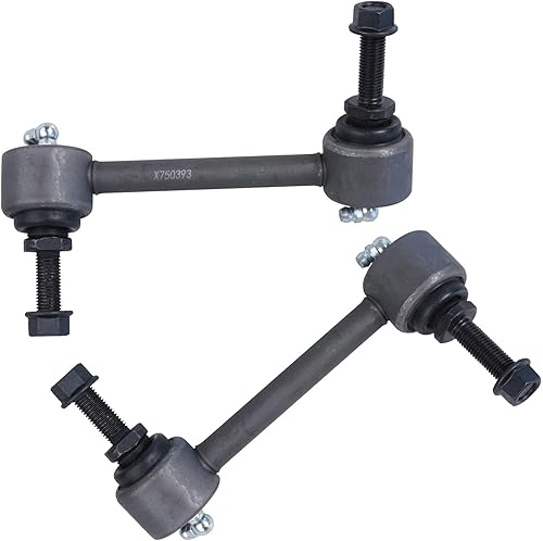 Miniatura 1842 de Detroit Axle - Kit de suspensión delantera de 10 piezas para Chevy Aveo Aveo5 Pontiac G3 Wave 2 Ready Struts Assembly 2 Enlaces de barra