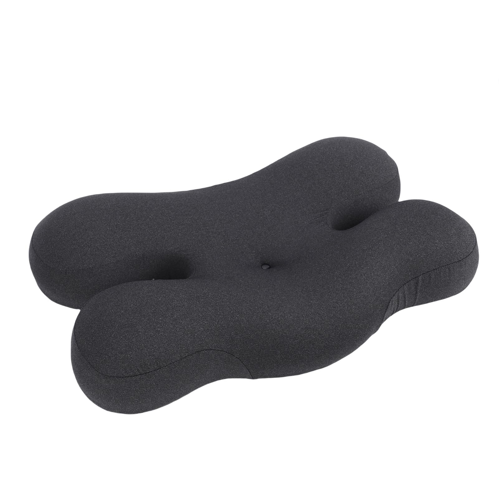Almohada Antiarrugas, Almohada de Espuma viscoelástica para Cuello, para Dormir de Lado con Varilla Moldeadora Ajustable
