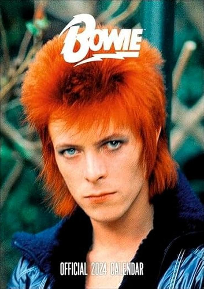 DAVID BOWIE POSTER CALENDAR 2024 The poster calendar with the best images of pop legend David Bowie as a wall calendar.