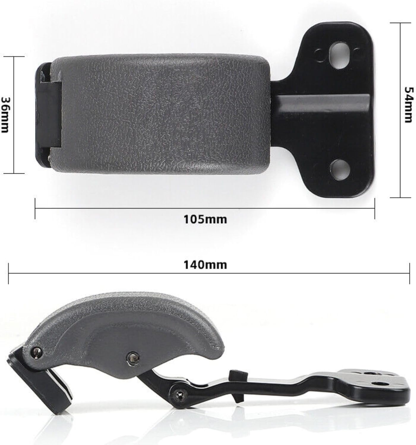 2Pcs Rear Window Latch Lock Driver&Passenger Side 62910-34012 62920-3401 for 2000-2005 Car Accessories Interior
