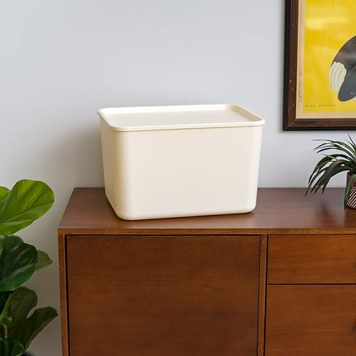 Miniatura 31 de IRIS USA Contenedores de almacenamiento de plástico de 7 cuartos de galón con tapas, pequeños, paquete de 4, contenedores organizadores de Perla