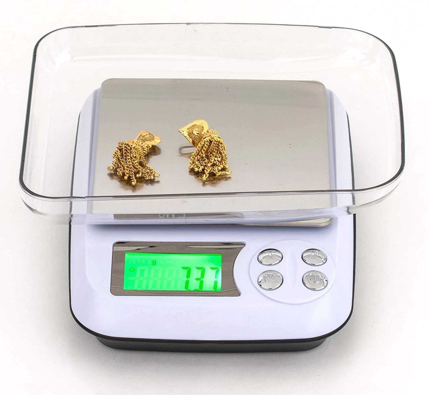 Jewellery Weighing Scale 0.1g–1000g Digital Pocket | High Accuracy Gold Weight Machine Digital with Tare & PCS | Compact Mini Scale with Dual Trays for Gold, Gems & Precision Use-image-37