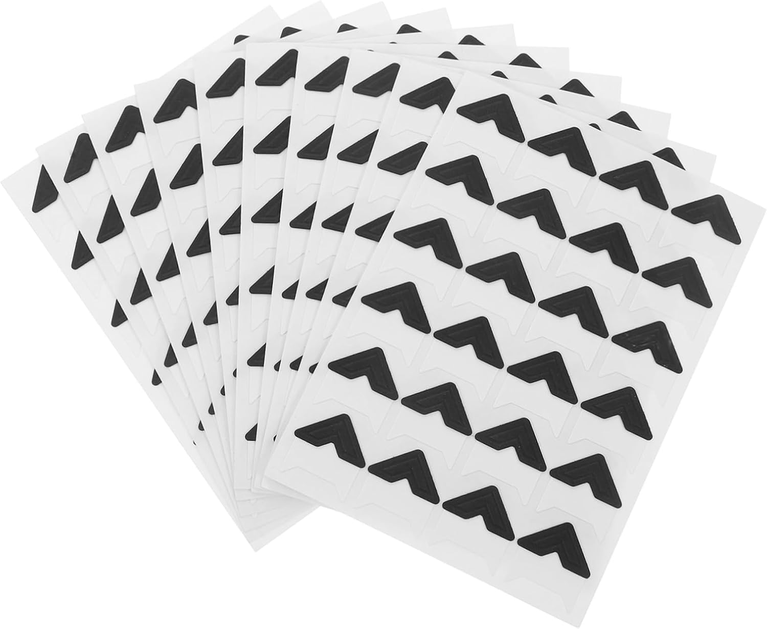 Uonlytech Self-Adhesive Photo Corners Scrapbook Memory Corner DIY Picture Frame Edges Wide Compatibility Photo Mounting Squares