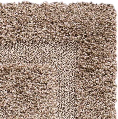 Image of Carpet for Hallway, Kitchen, and Modern InteriorsCarpetCozy Shag Runner for Living Room, Bedroom & Office Decor ETC Size 2x6 feet, Patten-Solid Mouse Rect