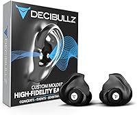 Vista 1 de Decibullz Moldable Ear Plugs for Concerts, High Fidelity Hearing Protection for Noise Reduction & Sensitivity, Noise Cancelling Earplugs Perfect for