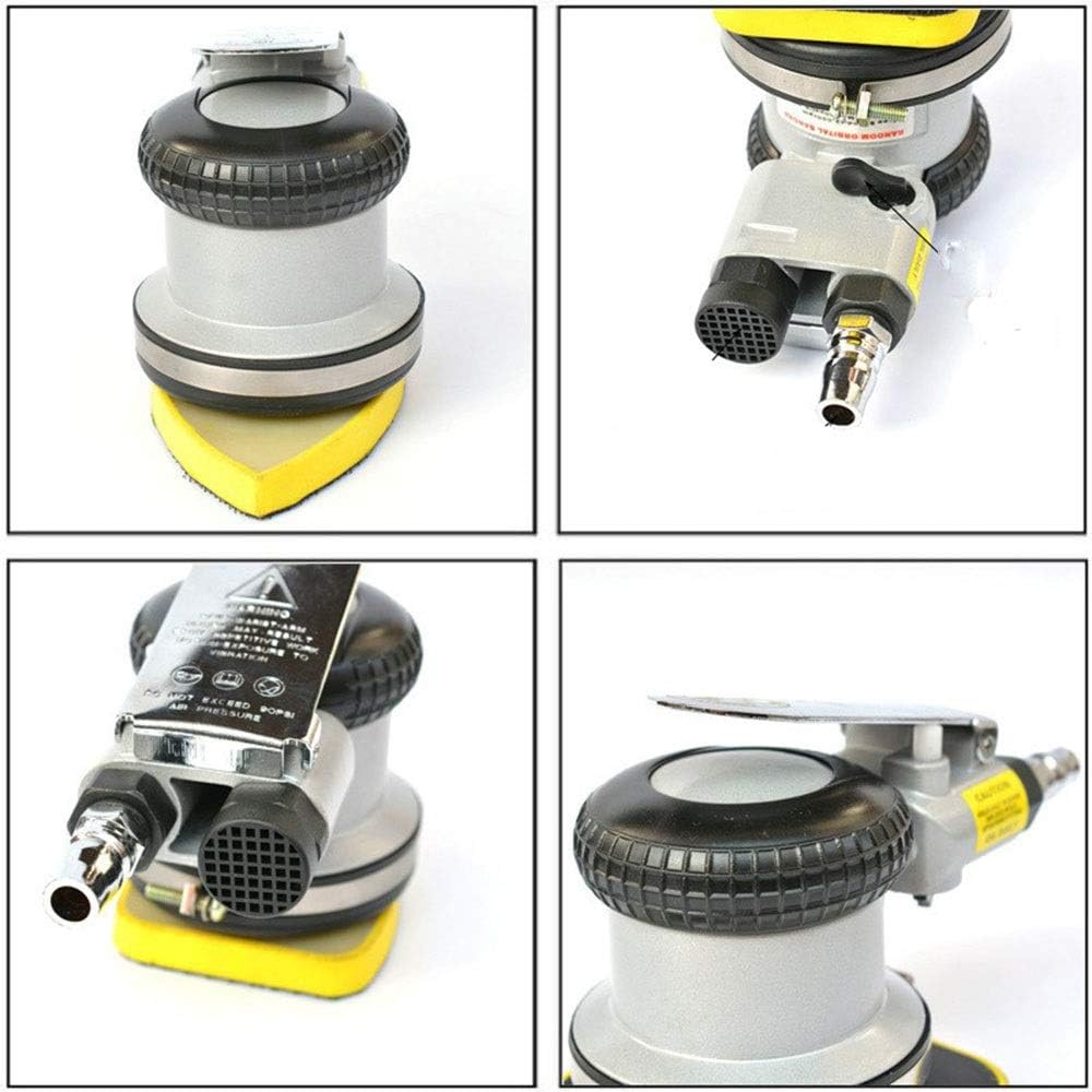 Hand-held Triangle Pneumatic Sandpaper Machine, Brushed Sanding Hand Tool
