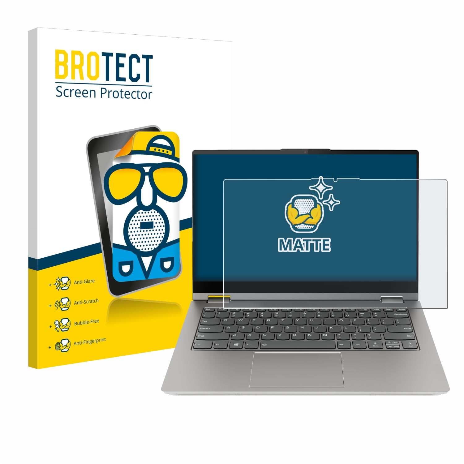 upscreen Privacy Schermbeschermer voor Lenovo ThinkPad T14s Gen 4 - Screen Protector Anti-Spy, Antikras, Anti-Vingerafdruk