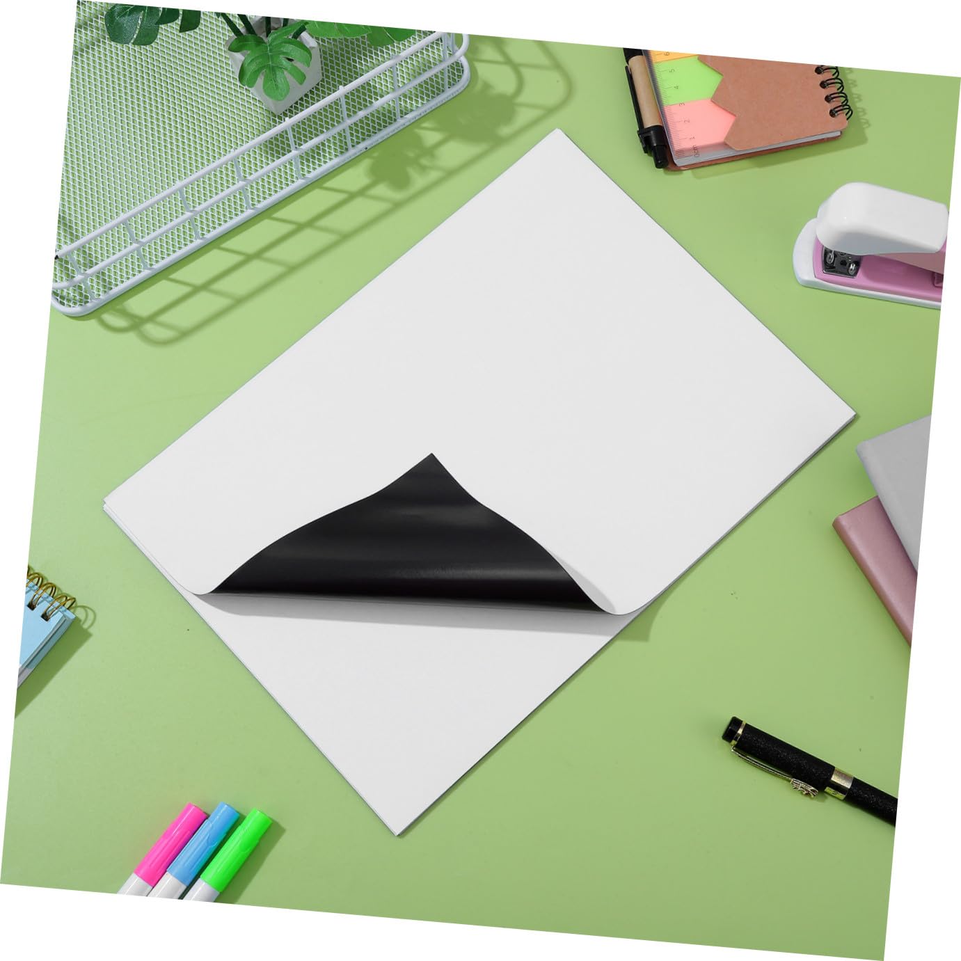 10 Hojas Magnéticas Imprimibles, A4, para Impresoras Estándar, Papel Imantado Brillante para Posters, Álbumes de Fotos y Manualidades