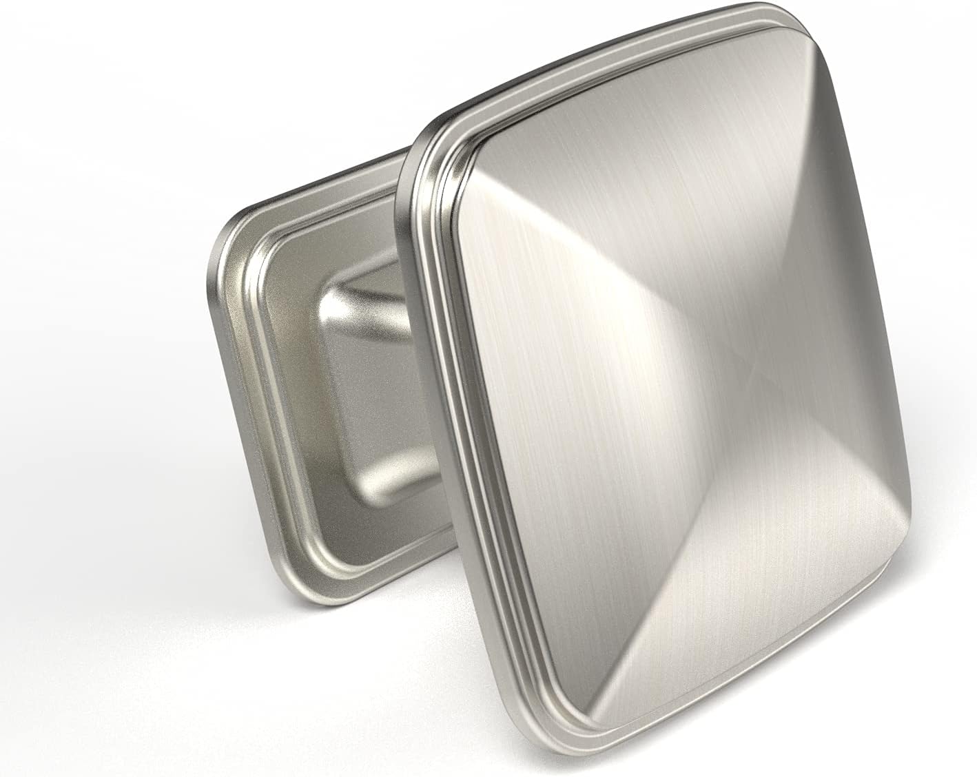 Asidrama 25 Pack Brushed Satin Nickel Kitchen Cabinet Knobs for Dresser Drawers - Zinc Hardware