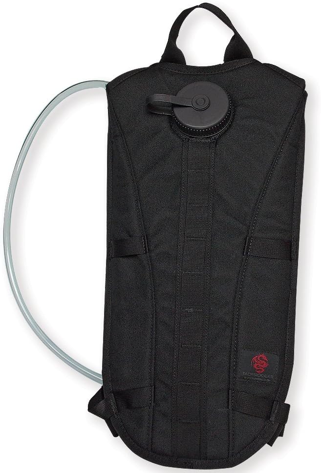 Tacprogear H2O On The Go Hydration Pack, Black, 3-Liter