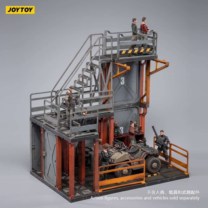 Amazon.co.jp: JOYTOY 戦星辰 メカ格納庫 試験エリア 1/18スケール