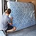 Mattress Bags for Moving & Long Term Storage with Tear Resistant & Heavy Duty Thick Plastic to Protect Against Water & Dirt - Made in The USA - King 2-Pack