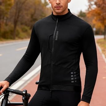 Intimo Termico Uomo Invernale Pantaloni Termici Uomo HYCOPROT – Calzamaglia Traspirante, Antivento, Asciugatura Rapida, Per Corsa, Ciclismo, Sci Termica Uomo