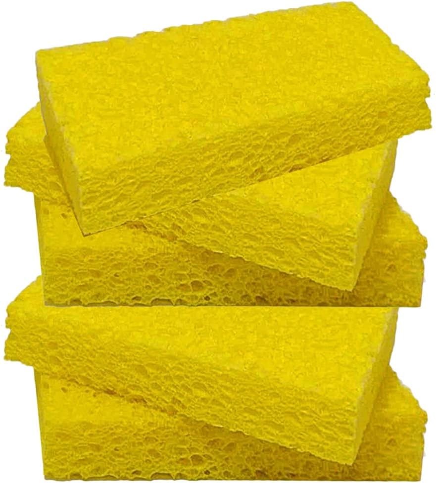 Cellulose Sponge Dishcloth Oil-Free Cleaning Cloth Household Supplies for Cookware Utensil Dish