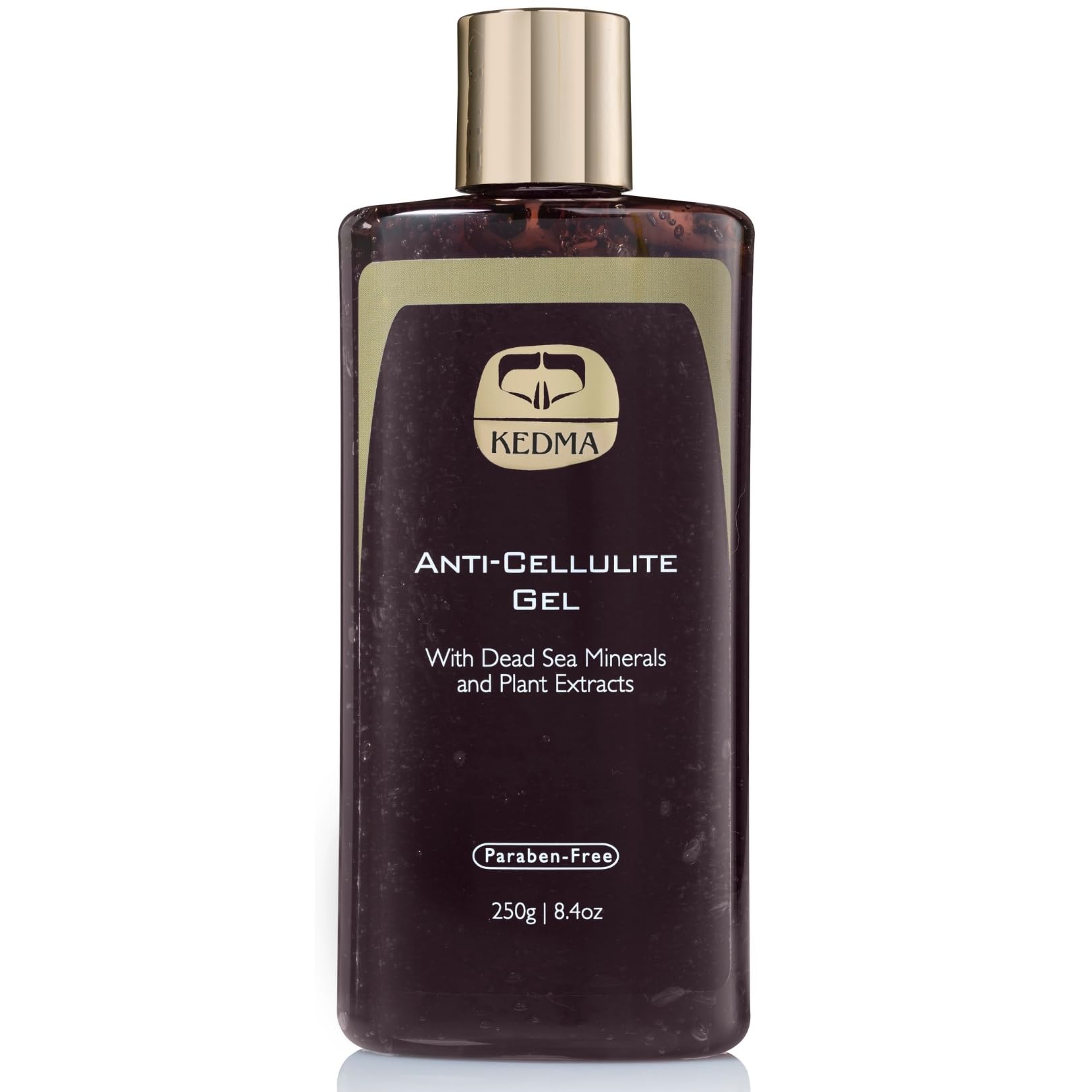 KEDMA - Gel Anti-Cellulite alla Caffeina e Alghe - 250g | Il gel con caffeina e alghe si massaggia sulle zone mirate per aiutare a tonificare e levigare la pelle.