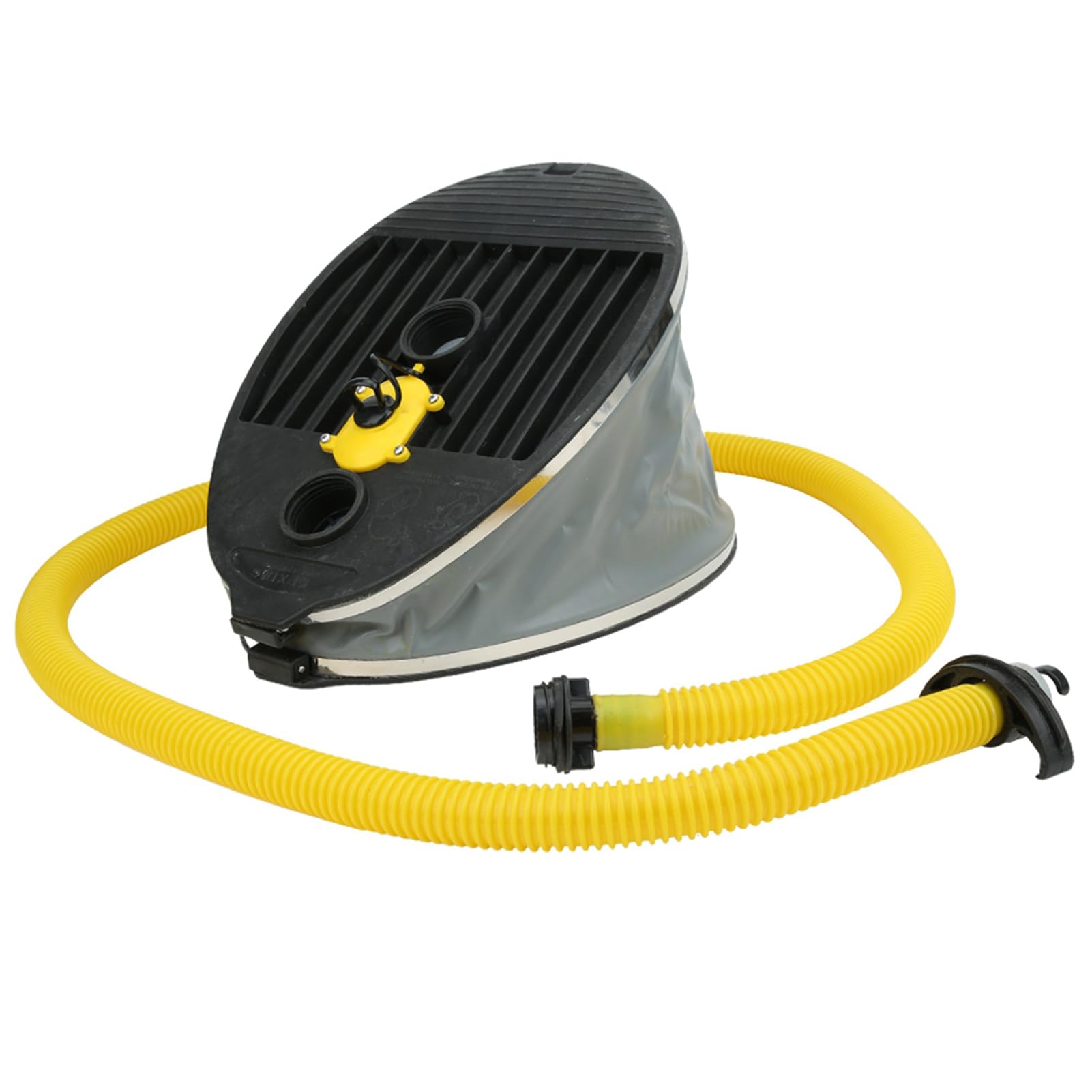 Pompa a pedale per barche ad alta pressione da 10 L, pompa ad aria portatile e gonfiabile per canoe, kayak e zattere, pompa manuale in plastica resistente con design ergonomico per