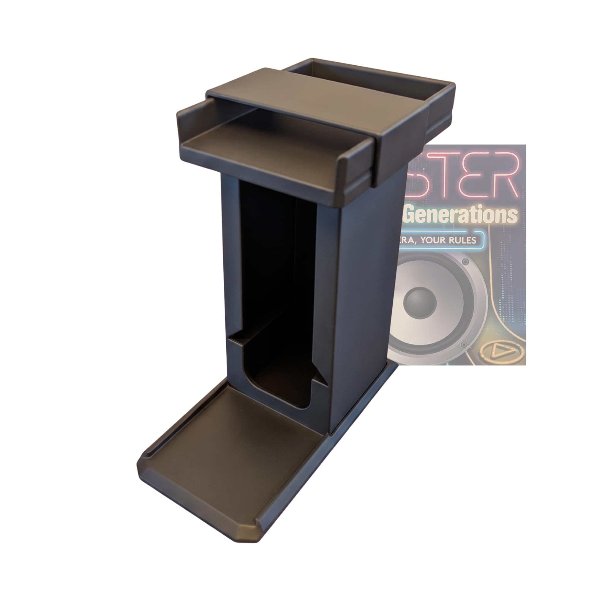 Hit Tower | Scan Turm Organizer kompatibel mit Hitster und Erweiterungen (auch Battle of the Generations)