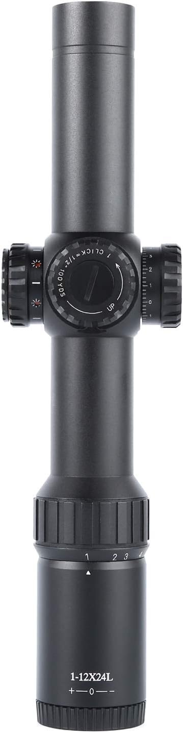 Sniper 1 12X24 Etched Reticle Illuminated Image