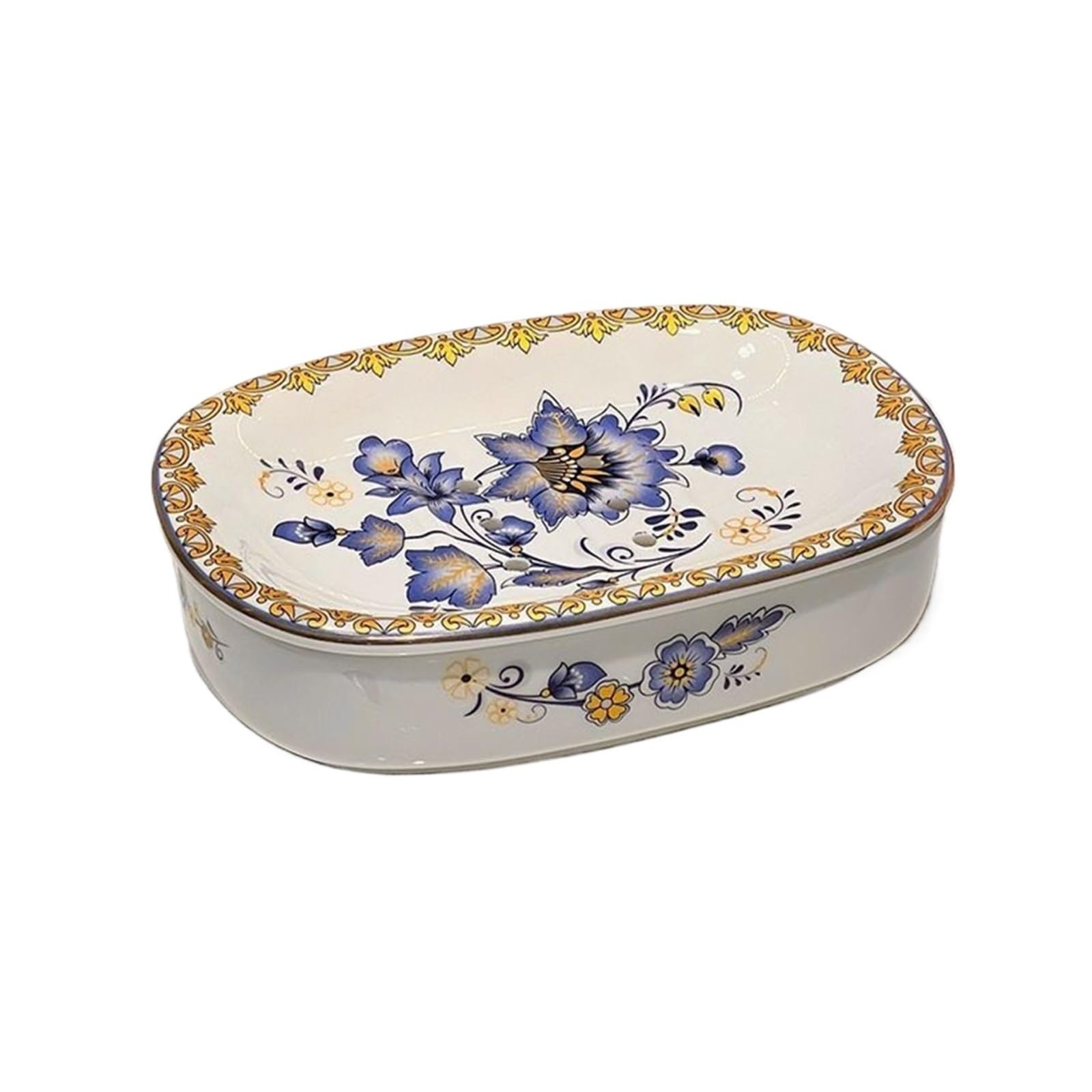 Jfnklfg Color1 Ceramic Soap Dish Soap Box Ceramic