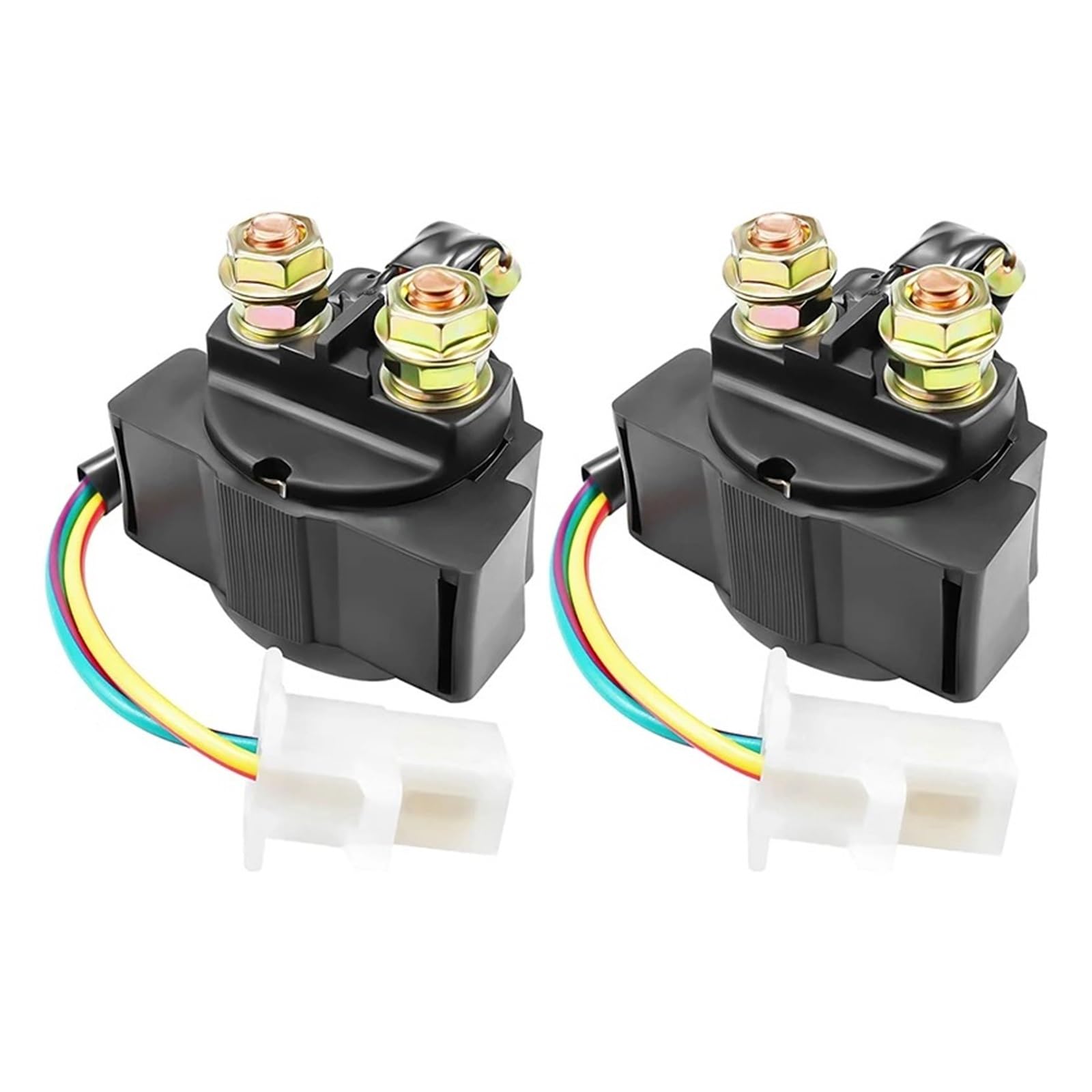 Bobine D’allumage Moto Pour ATC 125 200 CB450 CX500 CMX450 NX650 VF750 CBX1000 Fourtrax TRX 250 Sportrax 300 400 Relais De Démarreur Moto(2 Pcs)