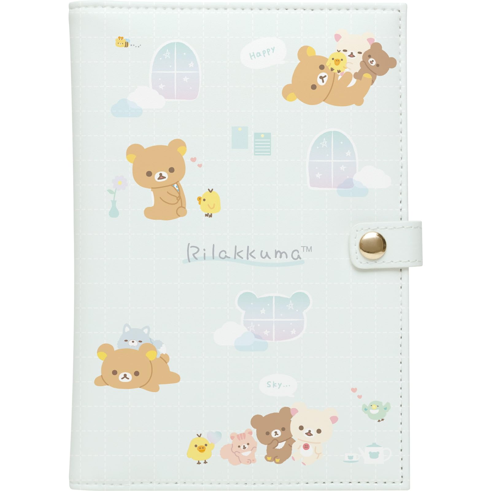 Amazon.co.jp: サンエックス リラックマ お薬手帳ケース CA43501 H17.5