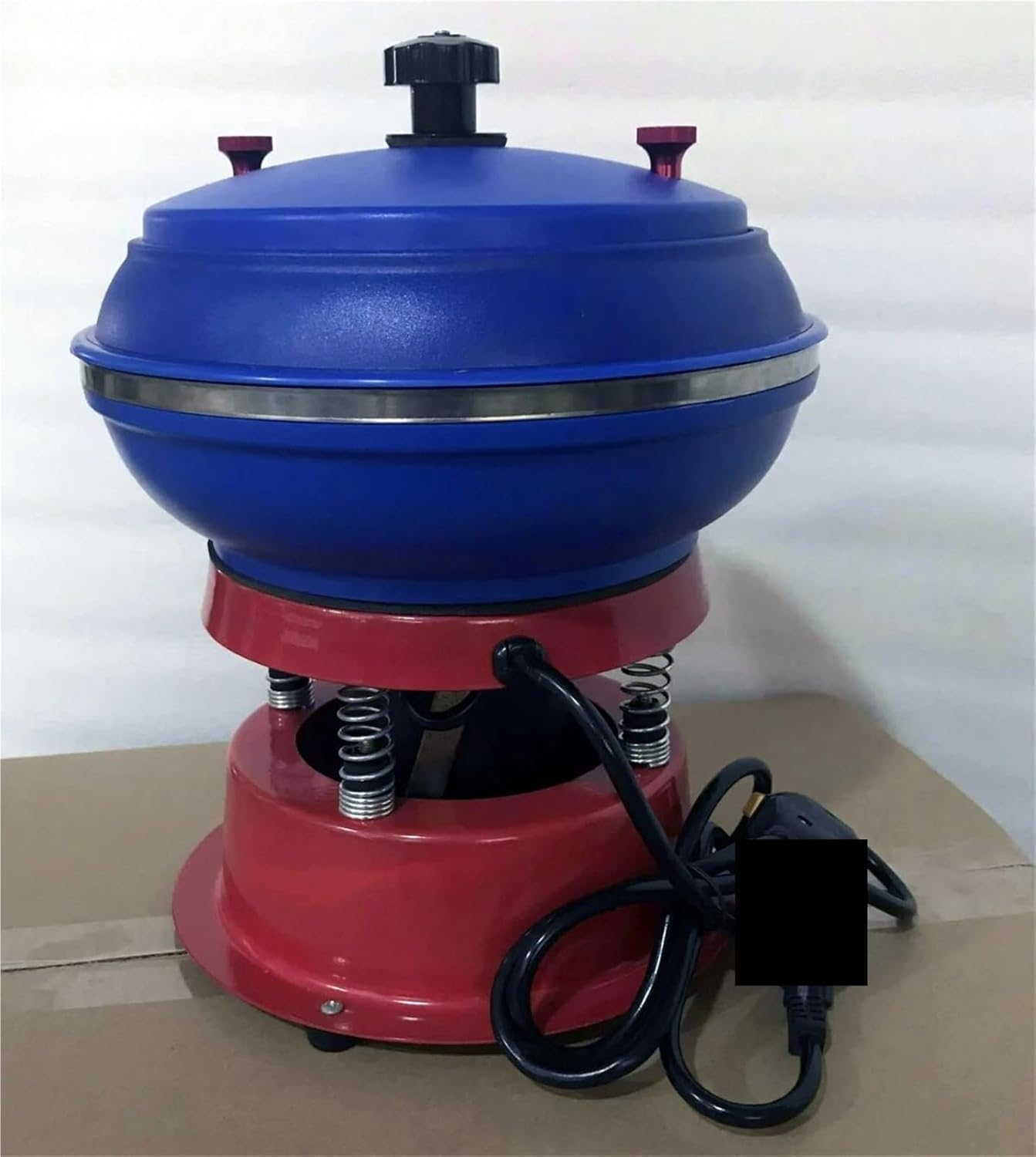 Machine vibrante pour polissage humide et sec et finition de bijoux et de petites pièces