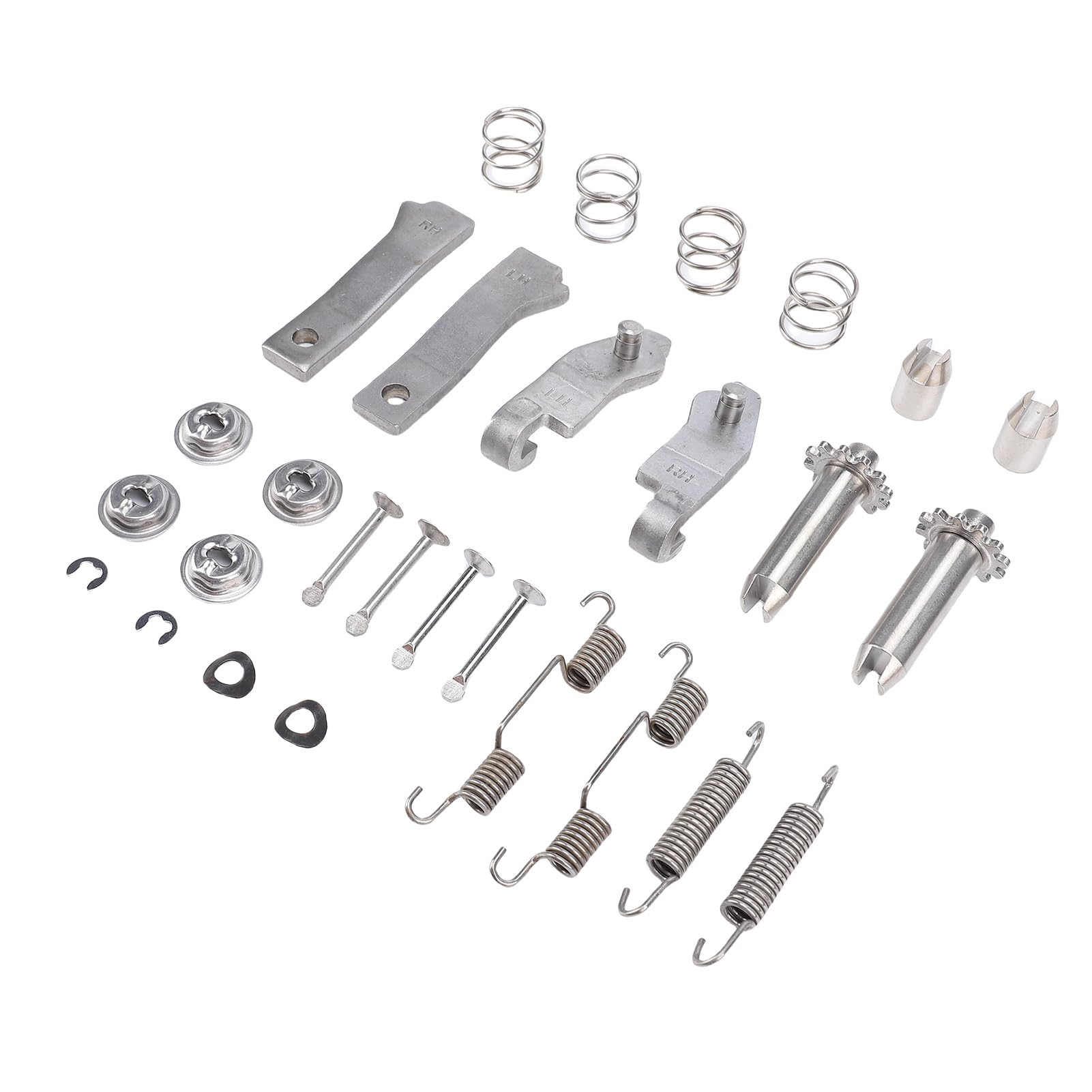 Handbremsen-Reparatursatz aus Edelstahl, Komplett mit Federn, Stiften, C3 1968–1982 für Heimwerker und Professionelle Mechaniker, Entworfen für LBJ 1382, 5460807, 5460856,