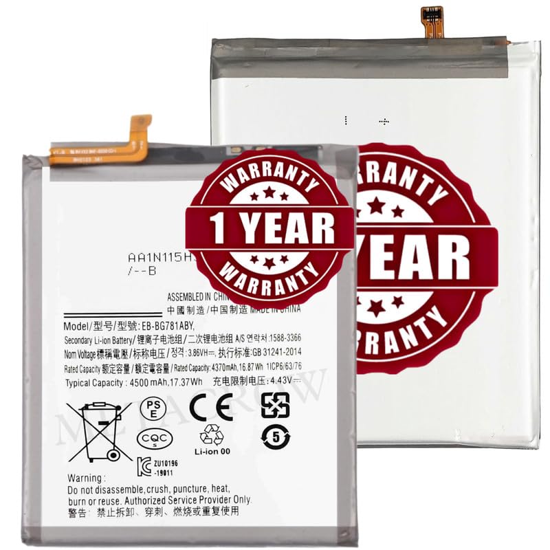 Image of Original EB-BG781ABY Battery Compatible for Samsung Galaxy A52 (4G /5G) | A52s | F52 5G | S20 FE (4G /5G) - (4500mAh) - 1 Year Warranty JK1