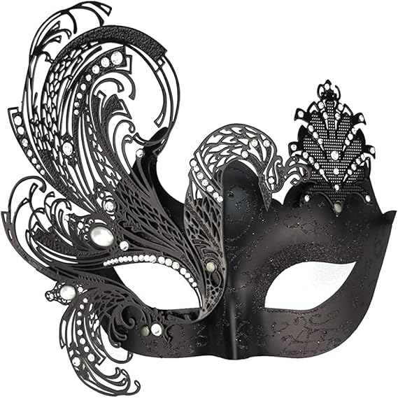 Qavctw Butterfly Party  Masquerade Mask 