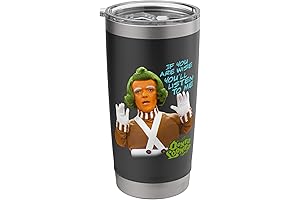 Willy Wonka and the Chocolate Factory Oompa Loompa Listen Stainless Steel Insulated Tumbler