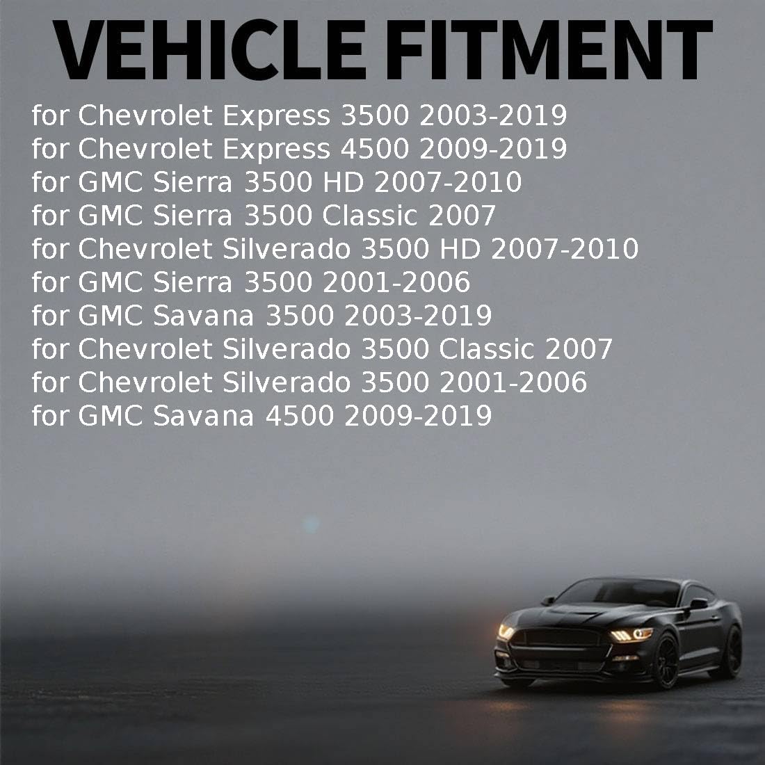 Disc Brake Caliper Bracket Front Left 1 x ,Brake Caliper Bracket for Chevrolet Silverado Classic HD Express 3500 4500 2001 2002 2003 2004 2005 2006-2019 Replacement 18046221, 25997054