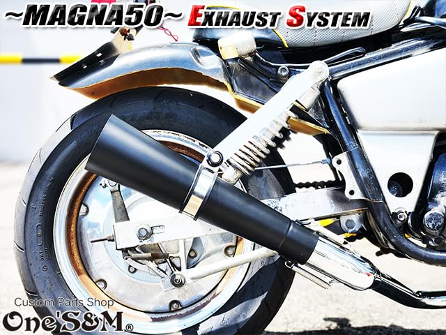 secret SPEED製burst マフラー マグナ50用サイレンサー付き secret SPEED製burst マフラー マグナ50用サイレンサー付き