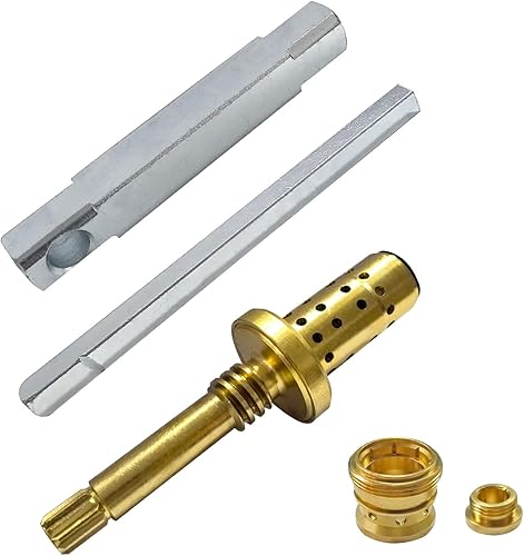 Kit completo de reconstrucción de válvula REB para válvula Symmons Temptrol con conjunto de husillo TA-10, TA-4 asientos fríos y calientes T-35AB