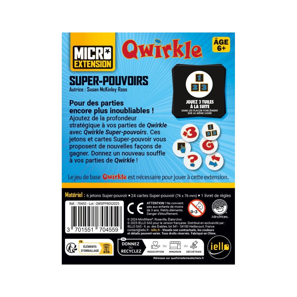 Blumie Shop Zestaw Qwirkle + przedłużenie + 1 nasadka