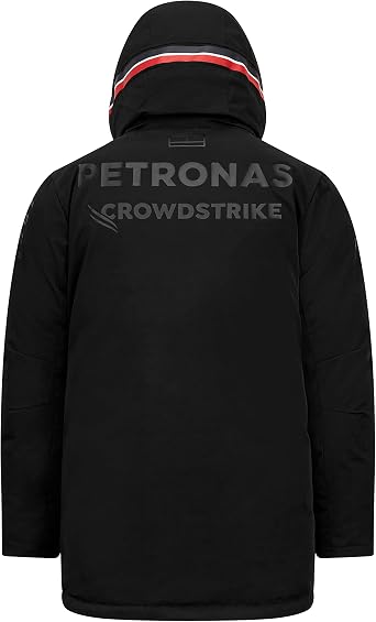 Mercedes AMG Petronas Formula One Team - Official 2023 Formula 1 Merchandise - Replica Team Winter Jacket/Puffer Jacket - Black - Men (S)