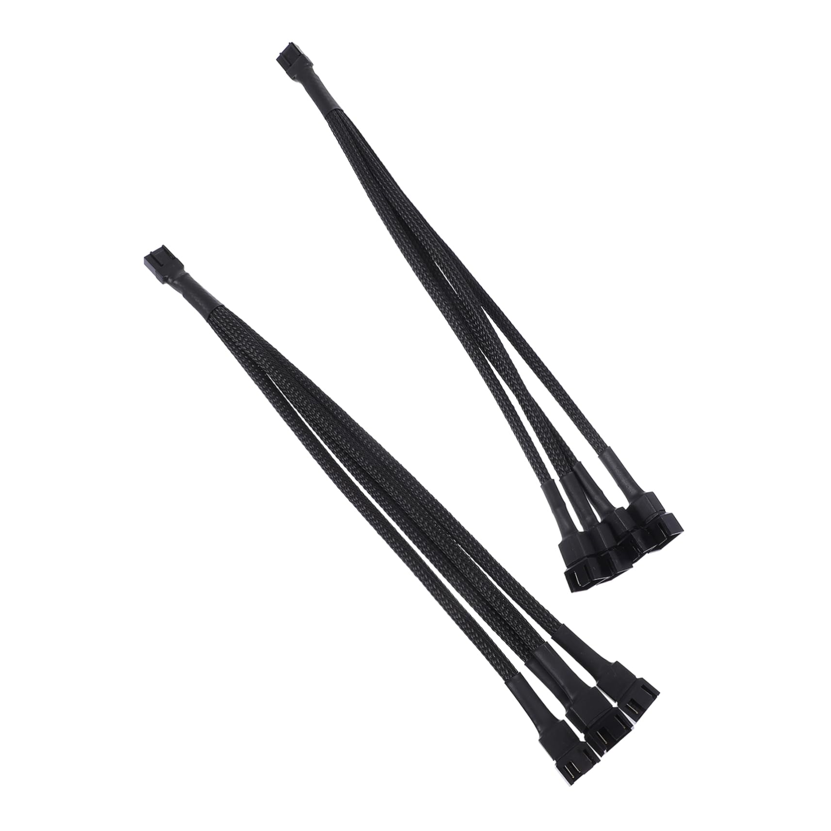 Cable de extensión para ventilador de PC de 4 vías con conector macho y hembra de PVC 8