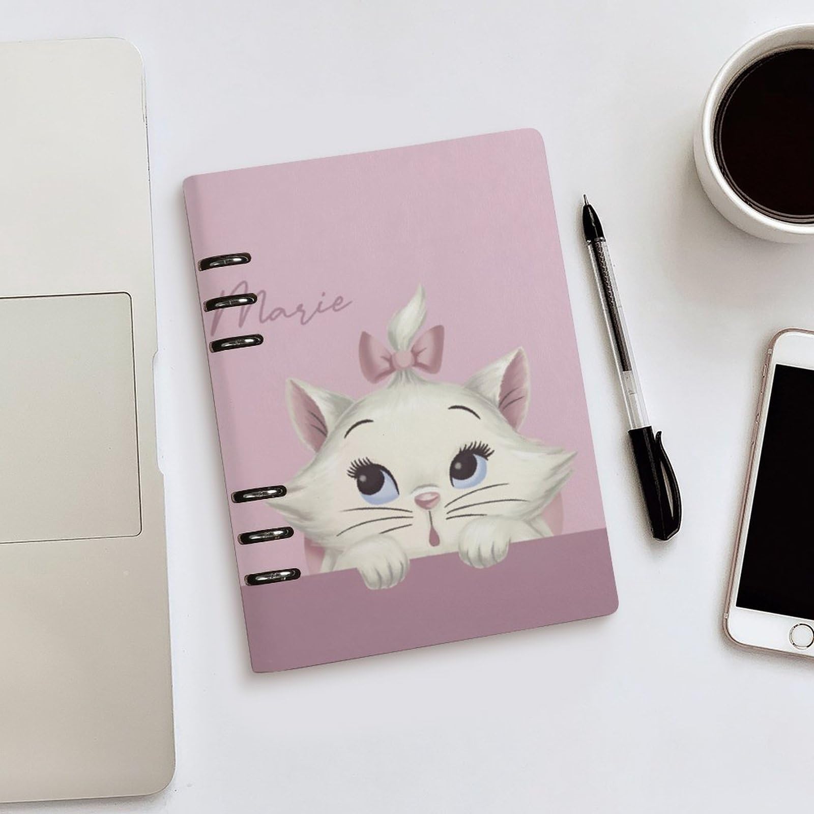 Amazon.co.jp: おしゃれキャット マリー システム手帳 PU ノートメモ帳
