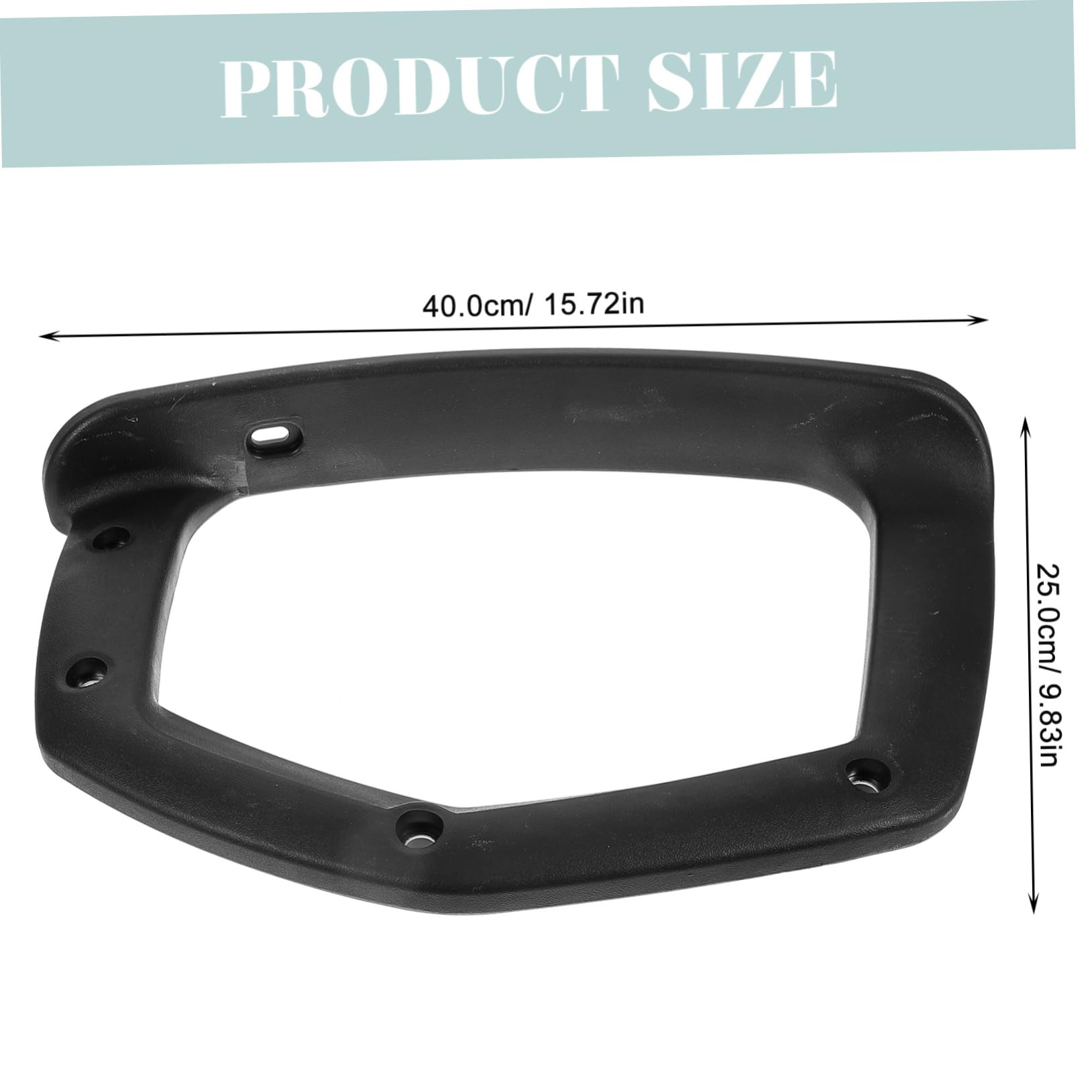 NUOBESTY Braccioli Accessori di Ricambio in Plastica Pp 2pezzi Supporto Impugnatura Confortevole per Sedia da Ufficio e Gaming per Poltrona Girevole