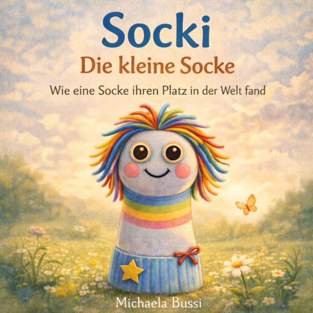 Socki – Die kleine Socke: Wie eine Socke ihren Platz in der Welt fand – Eine liebevolle Kinderbuchgeschichte über Mut, Selbstvertrauen und Fantasie