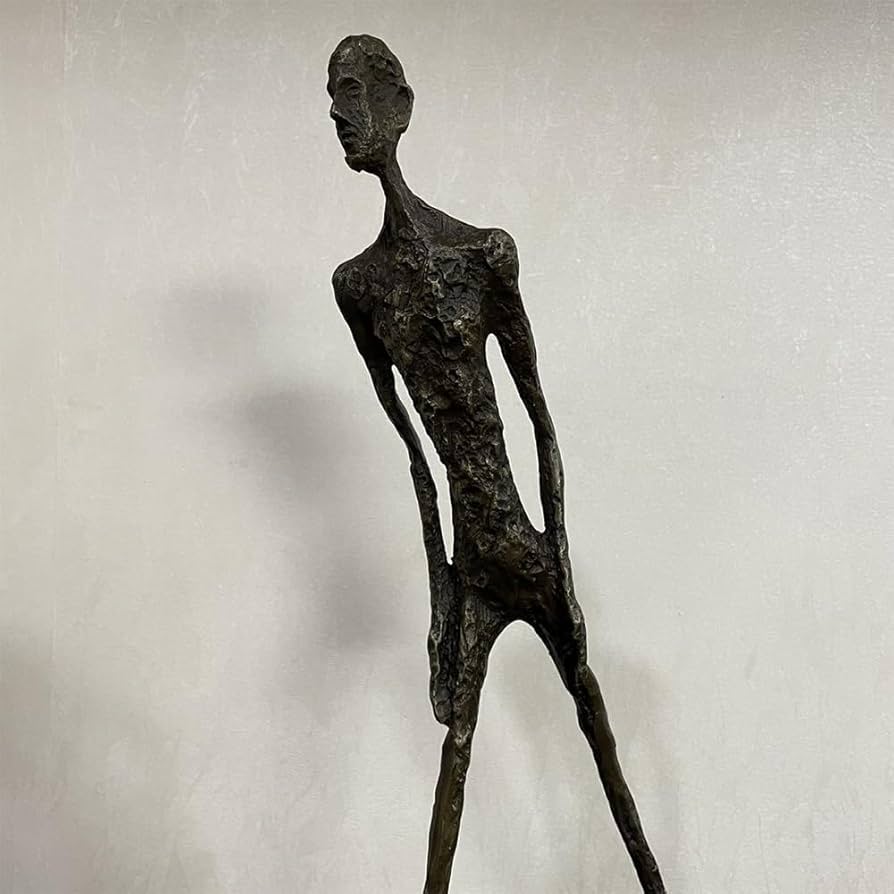 Amazon.co.jp: ブロンズ彫刻 ジャコメッティ 歩く男 抽象的装飾