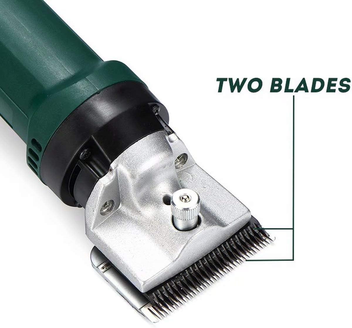 Livestock Electric Clipper Professional Electric Shearing Clipper Horse Sheep Goat Hair Trimmer Shaver 690W 6 Gears Speed Adjustable Shears Farm Machi