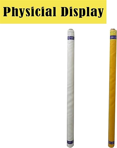 Miniatura 6 de WYDDDARY Malla de malla de pantalla de seda de 1 yarda Malla 120 (48T) Tela de malla de impresión blanca 50 pulgadas de ancho de serigrafía